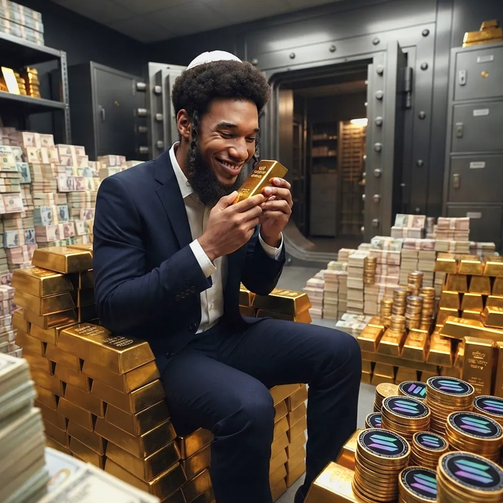 JEWSEM subject in a coin vault